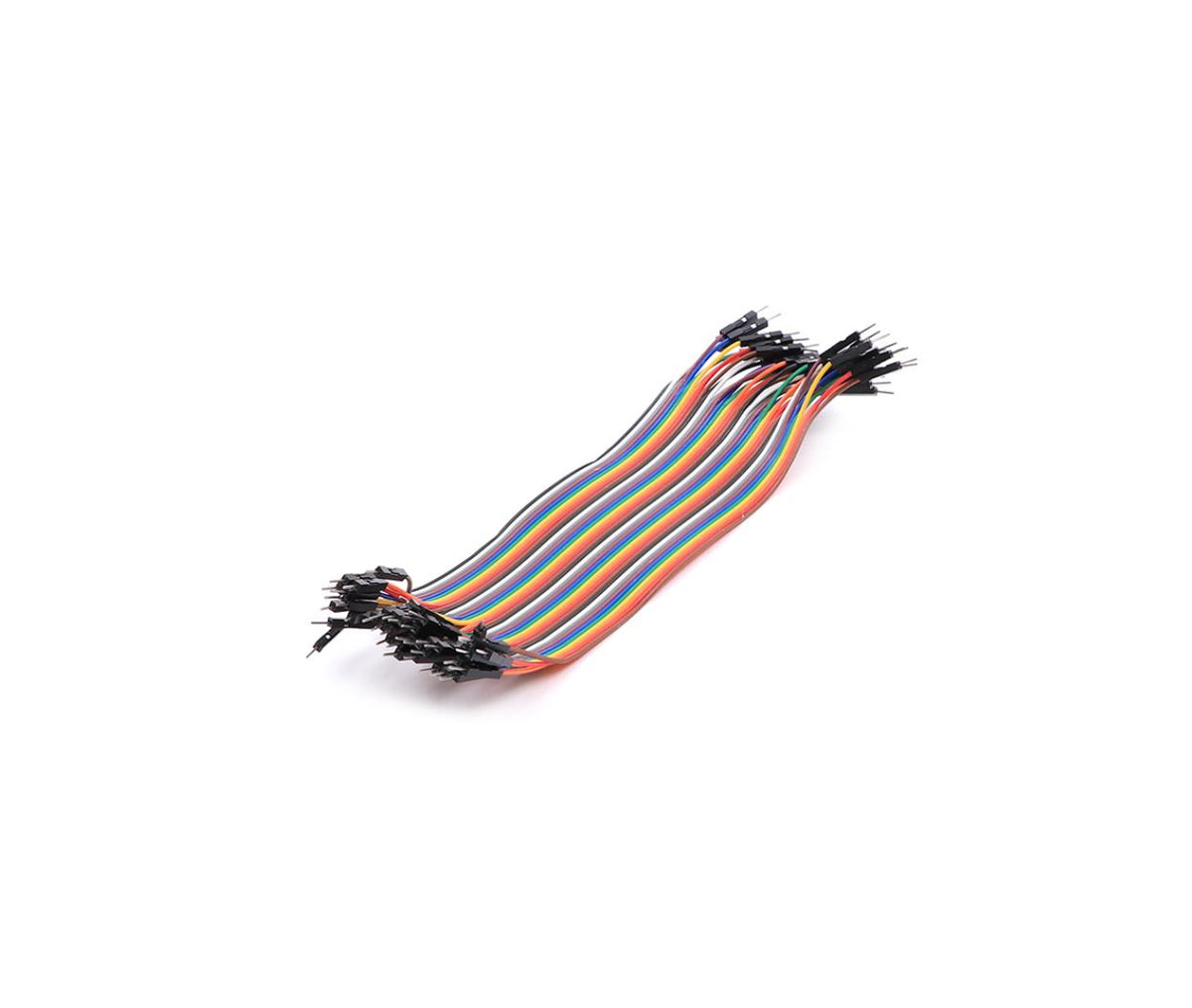 Jumper Wire Dupont Male to Male 200x2.54mm 40 Pcs