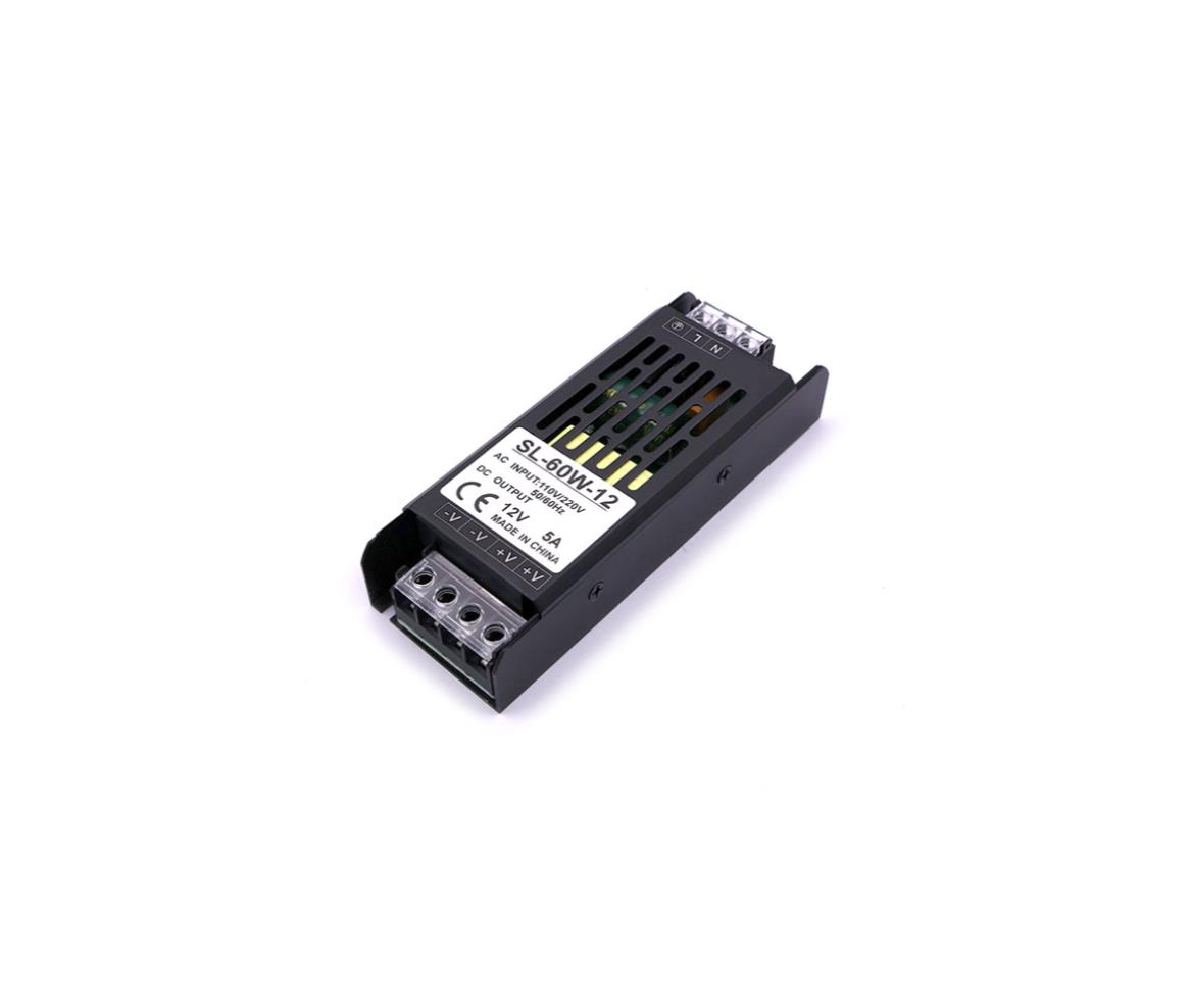 SMPS Power Supply 12V 5A Slim