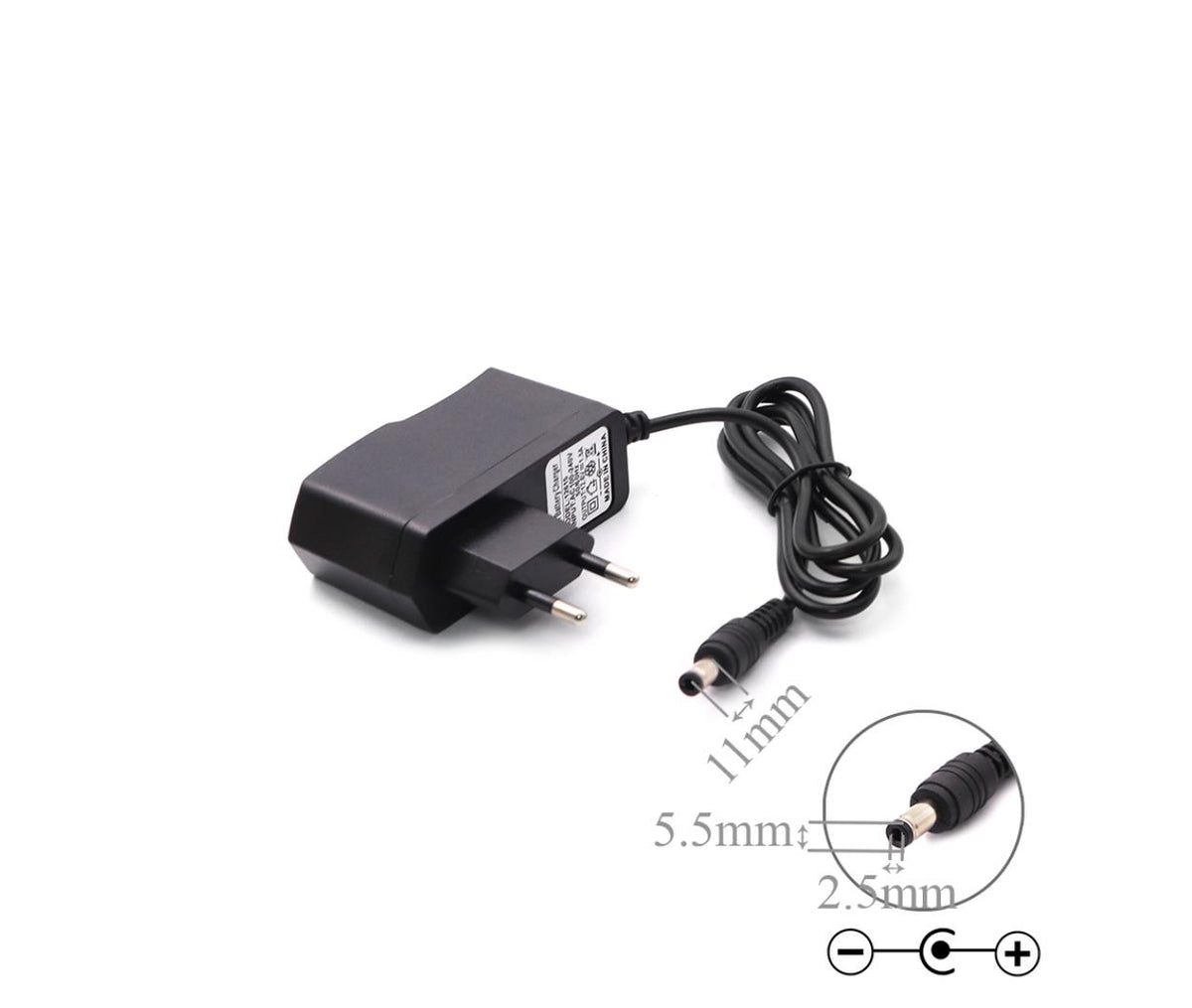 Battery Charger Lithium-Polymer 12.6V 1.5A Plug 5.5x2.5mm