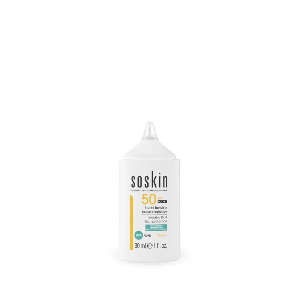 Soskin Pocket Invisible Fluid High Protection SPF50+