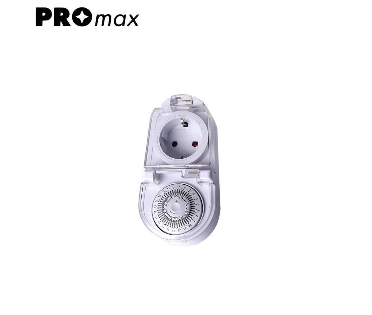 Timer Switch On Off Mechanical 24 Hours Plug-In 220V AC B PROmax