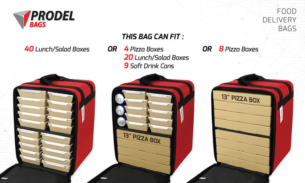 PRODEL DIBAG 33 Delivery Bag Aluminum Hard Frame Backpack