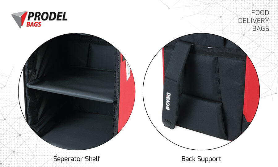 PRODEL DIBAG 33 Delivery Bag Aluminum Hard Frame Backpack