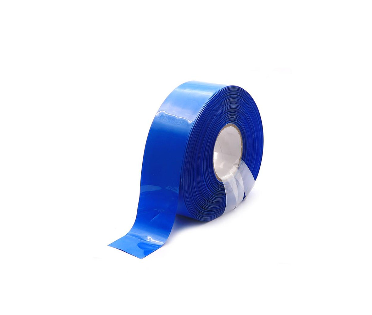 Heat Shrink Tube - PVC - 65mm - 1M - Blue