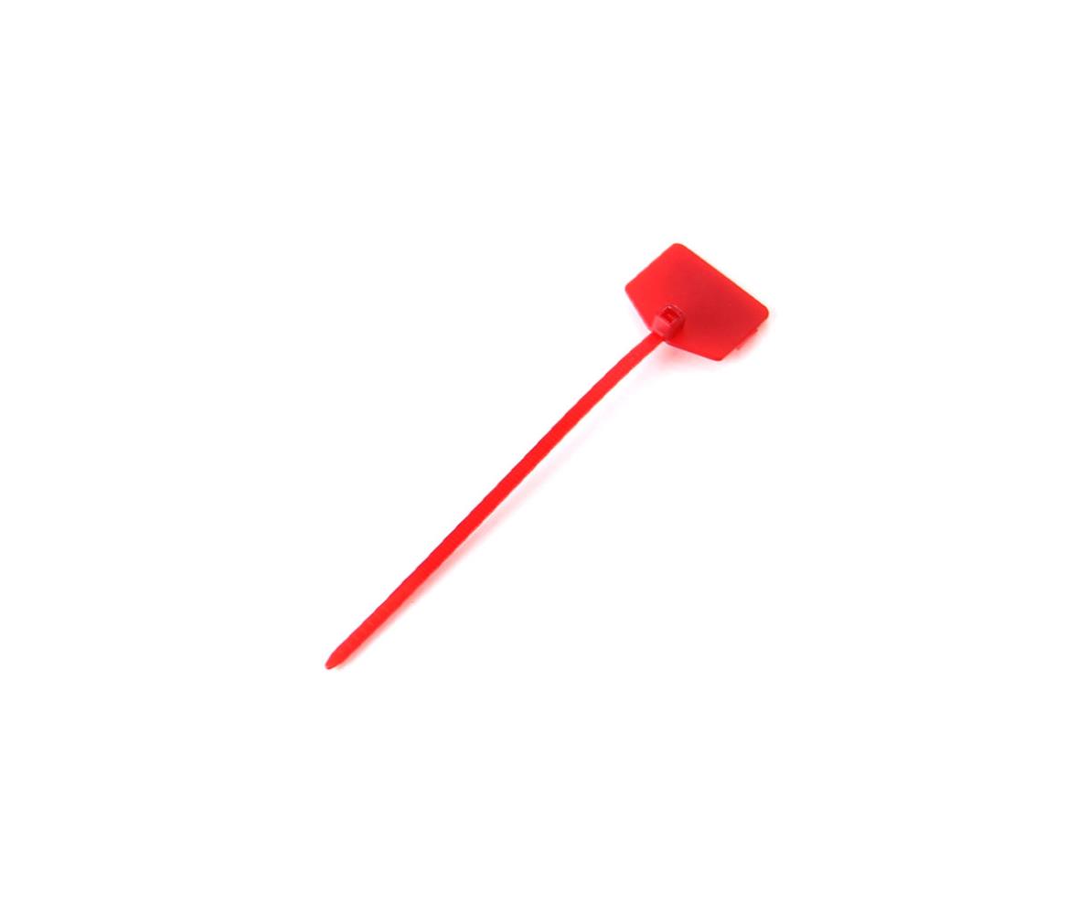 Cable Tie Label Small Red