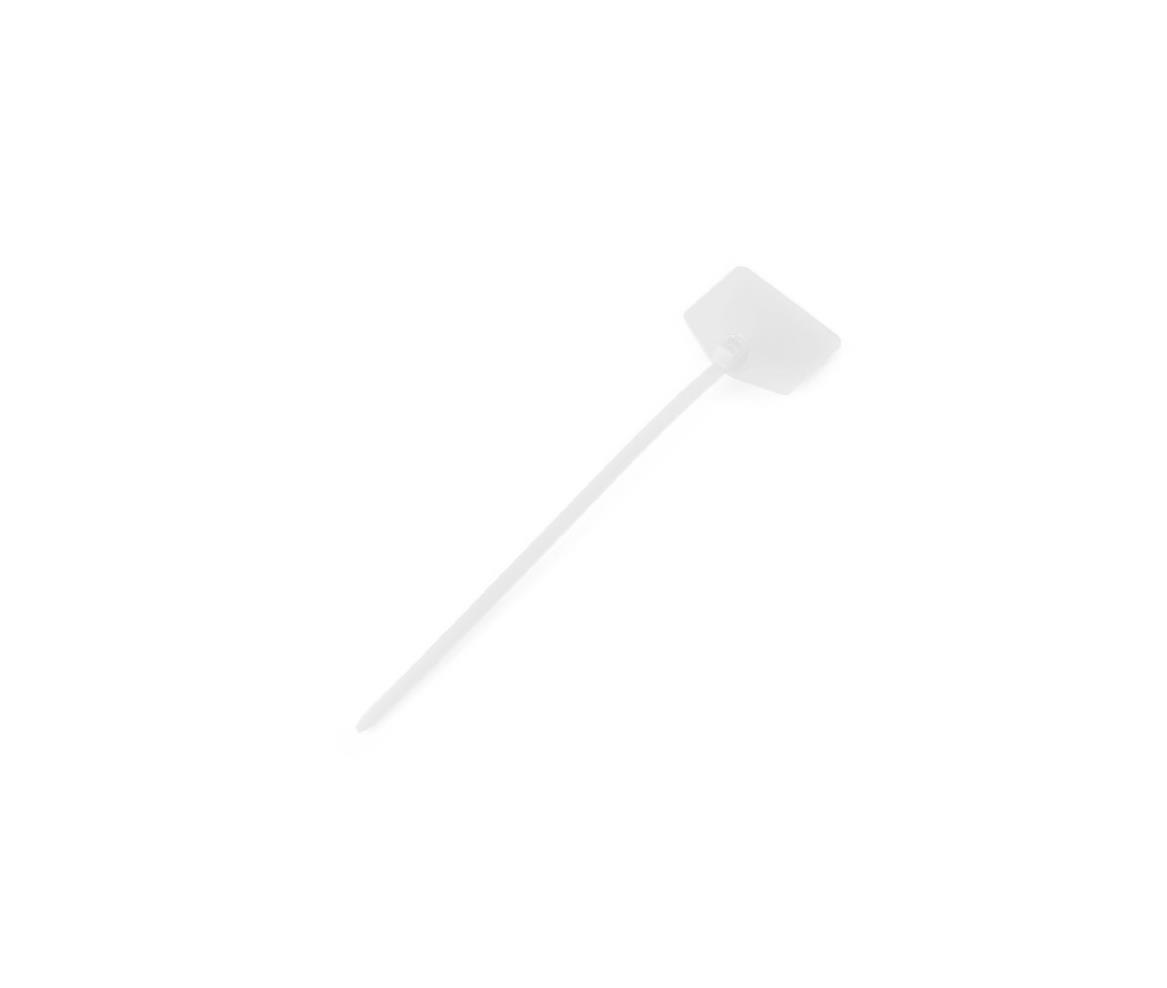 Cable Tie Label Small White