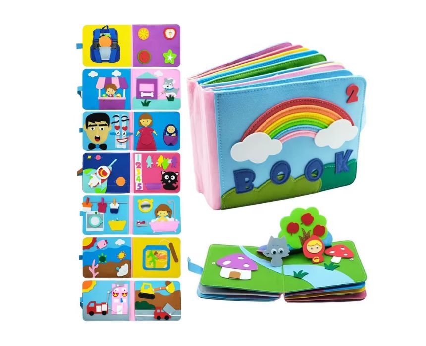 Busy Felt Quiet Book 2