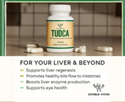 Double Wood TUDCA Bile Salts Liver Support Supplement