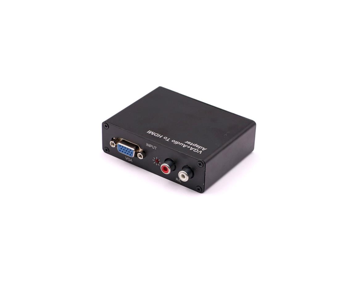 VGA & 2x RCA Audio to HDMI Converter