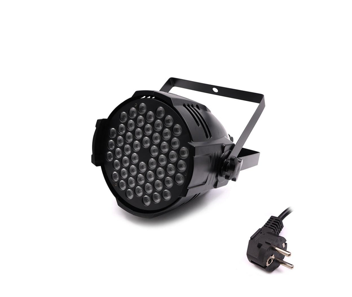 Flasher - 220V AC 3W - 54x LED - Strobe - RGB