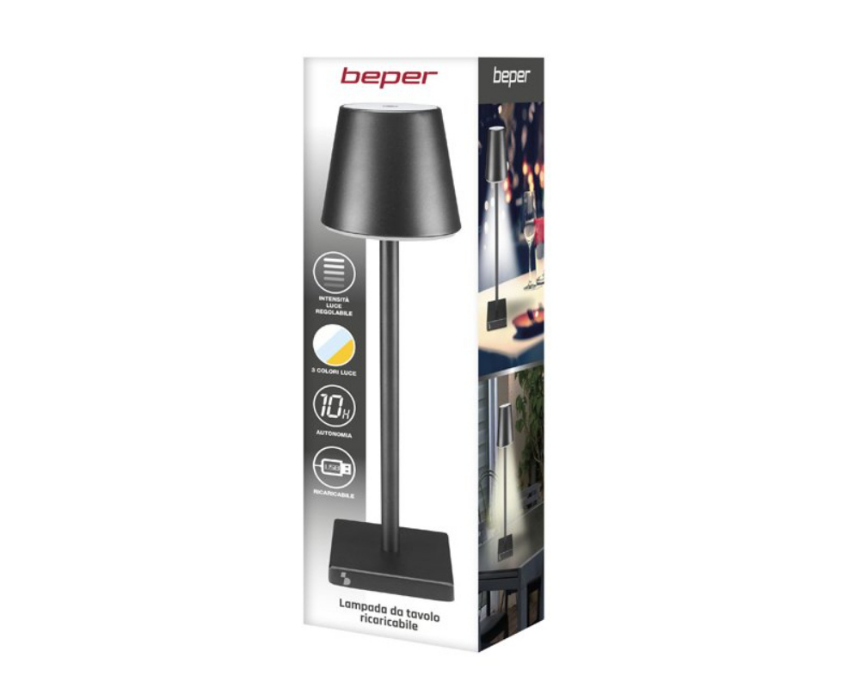 Beper Rechargeable Table Lamp