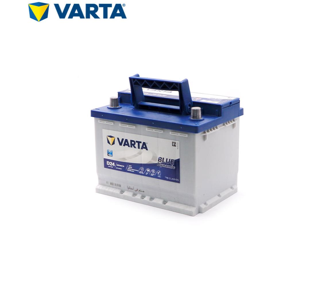 Varta Car Battery - 12V 62Ah - D24