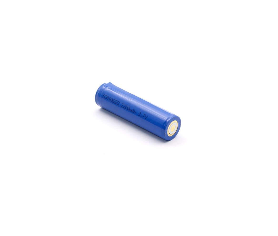 18650 Lithium-Ion Battery 3.7V 2200mAh (Positive & Negative Same Side)