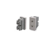 Wall Plate Module EU Plug Rectangle 250V