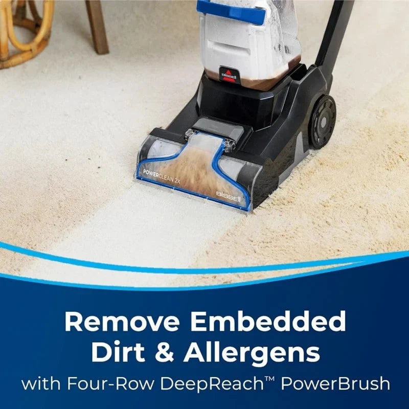 Powerclean 2X Carpet and Upholstery Washer | 3878K Vacuum Cleaner Powerclean 2X Carpet and Upholstery Washer | 3878K Powerclean 2X Carpet and Upholstery Washer | 3878K Bissell