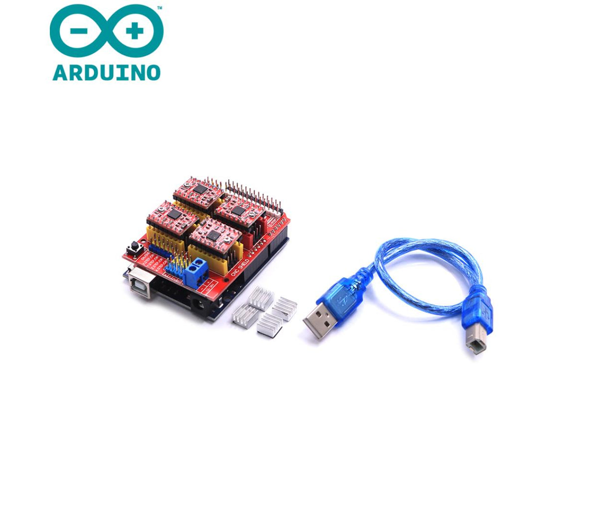 Arduino Shield Stepper Motor Driver x4 A4988