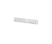 Barrier Terminal Block 35mm 12-Way White