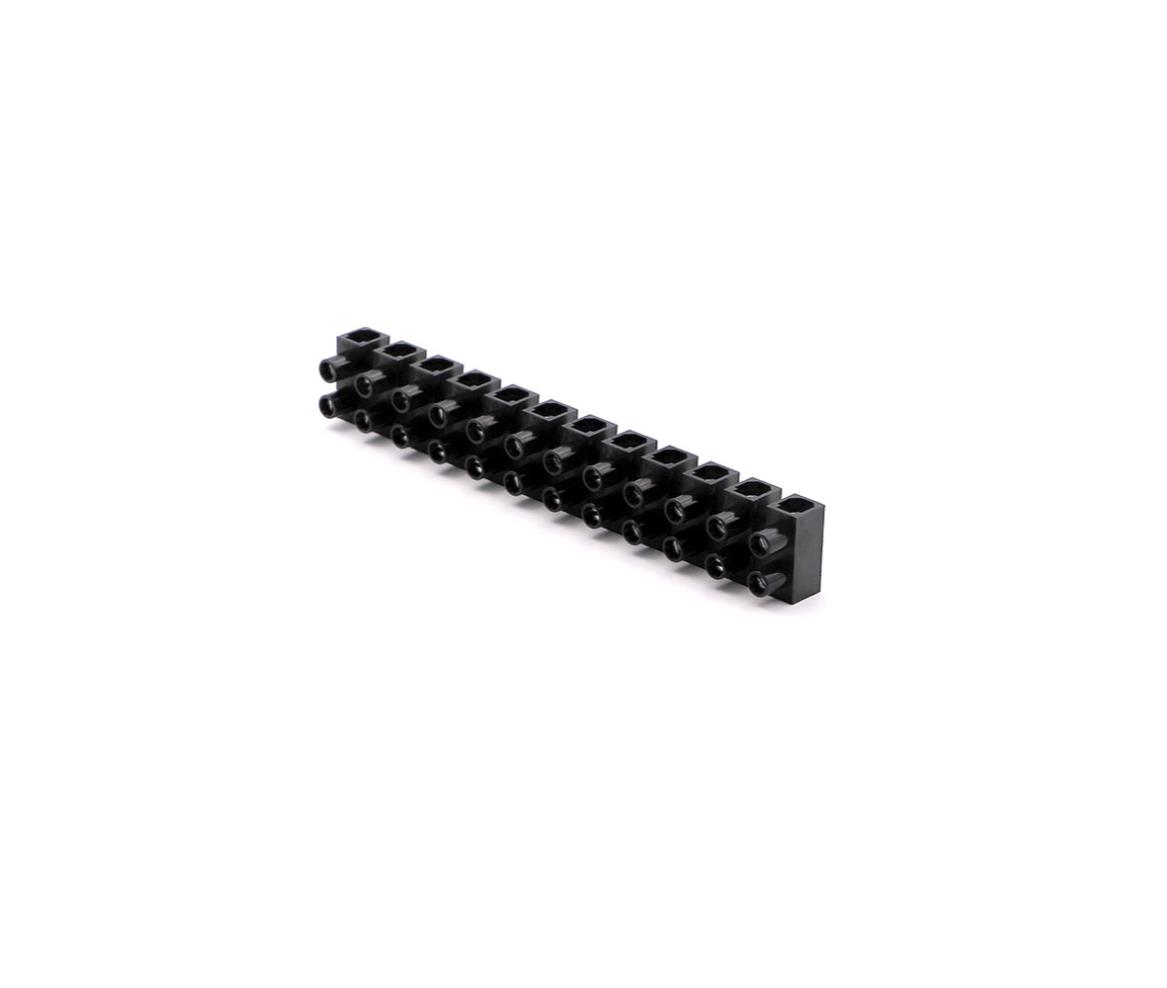 Barrier Terminal Block 16mm 12-Way White