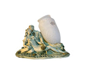 Romantic Opaline Glass Sculpture