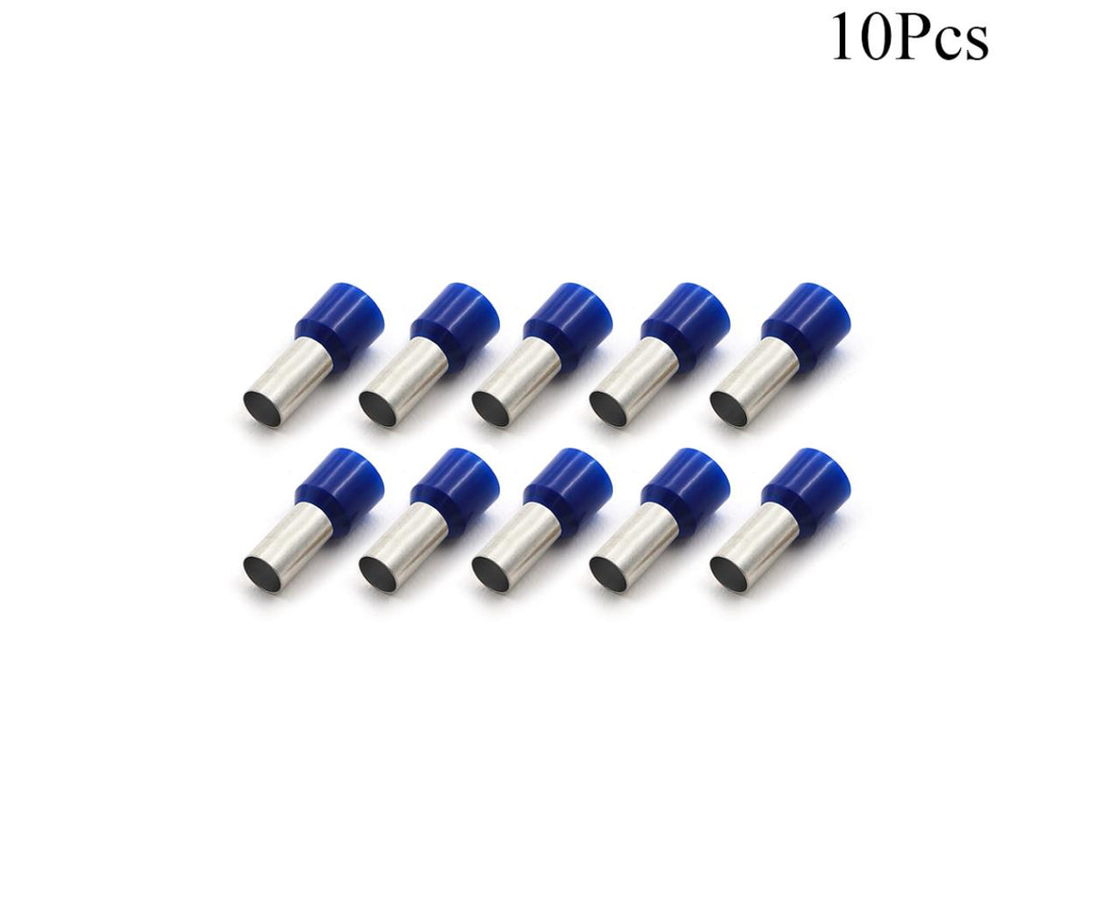 Cable Lugs Insulated Set - ET-50-20 - Cord End - 50mm - Blue - 10 Pcs