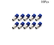 Cable Lugs Insulated Set - ET-50-20 - Cord End - 50mm - Blue - 10 Pcs