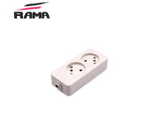 Power Strip - 2 Outlet EU - 16A