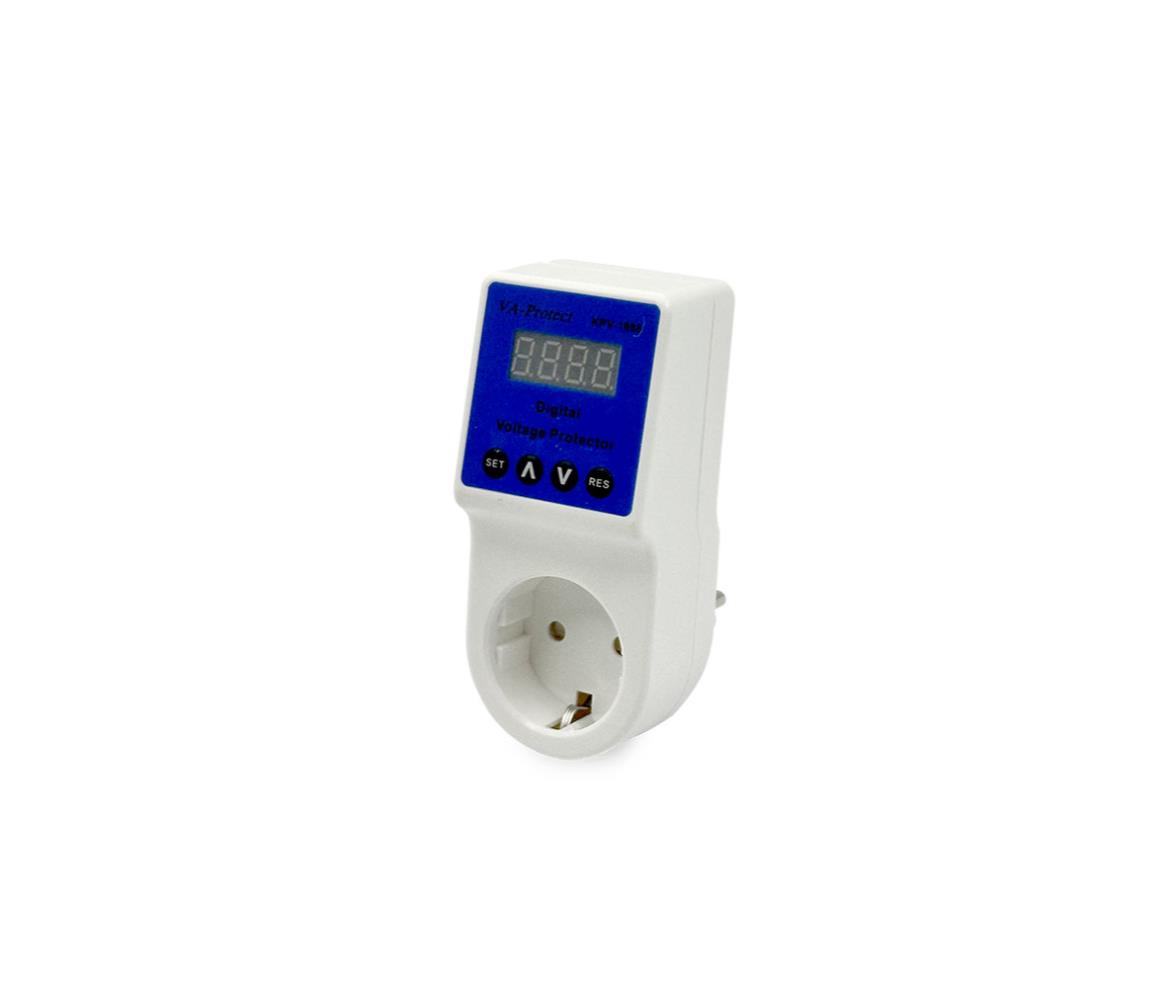 Voltage Protector - Adjustable - Digital - Plug - 15A