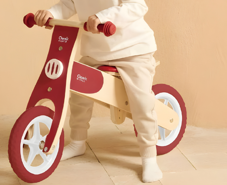 Classic World Wooden Balance Bike