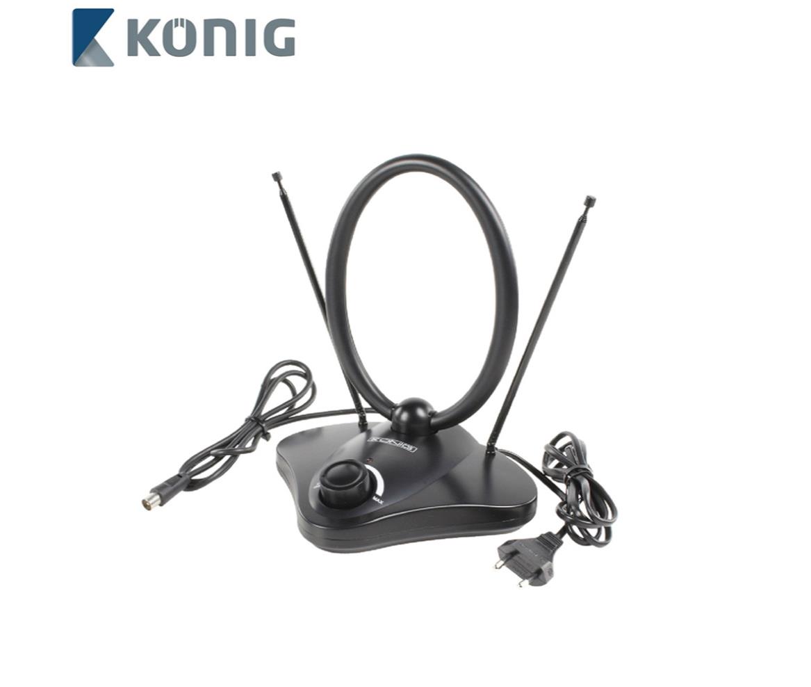 Konig 110-KN Indoor TV Antenna VHF & UHF & FM
