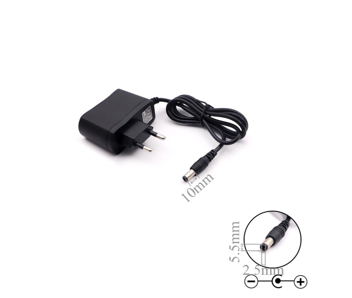 Battery Charger Lithium-Polymer 12.6V 0.5A Plug 5.5x2.5mm