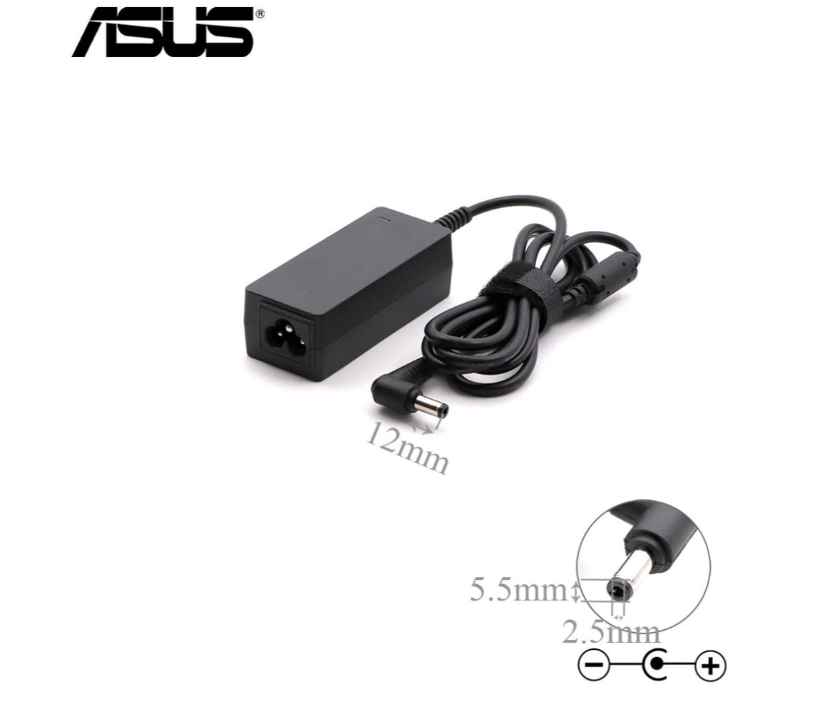 Laptop Power Adapter DC 19V 2.1A 40W 5.5x2.5mm Compatible With Asus Eee