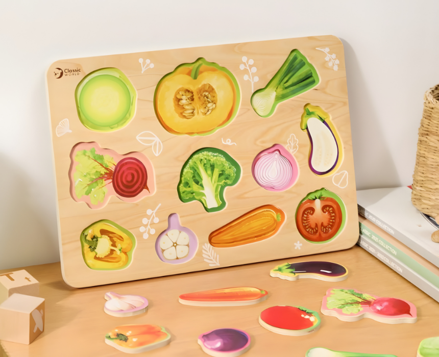 Classic World Vegetable Puzzle