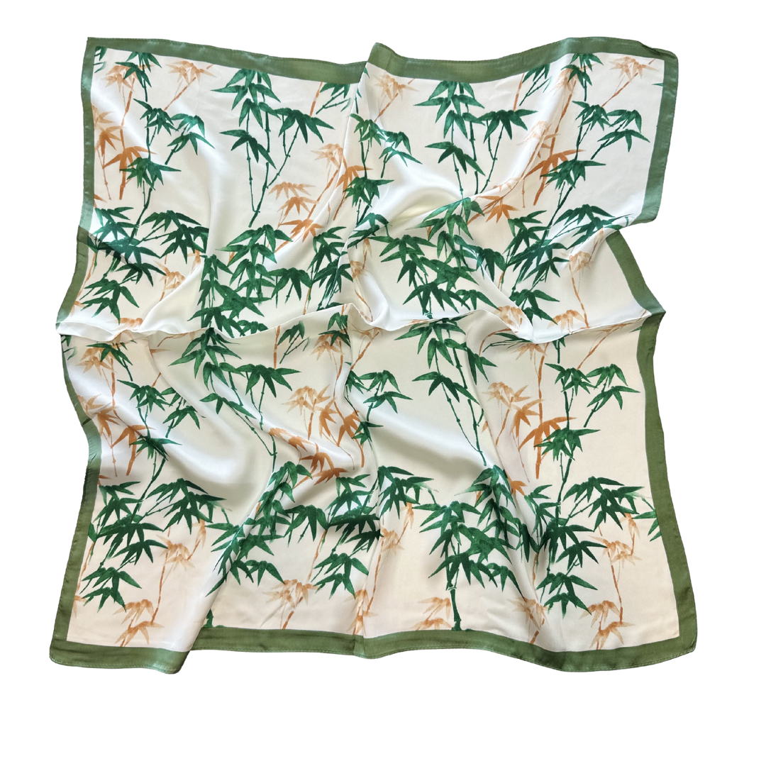 Les Roses d’Azur Scarf - Sous les Bambous