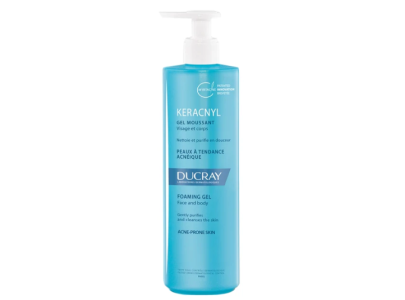 Ducray Keracnyl Foaming Gel Cleanser 400ml