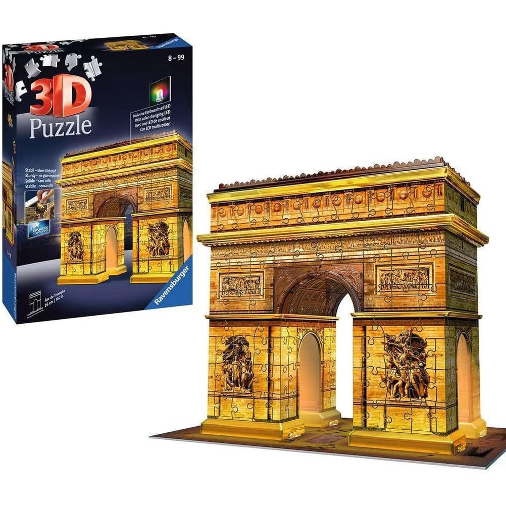 3D PUZZLE ARC DE TRIOMPHE NIGHT EDITION by Ravensburger