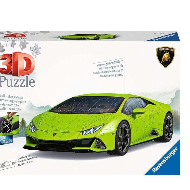 3D Puzzle Lamborghini Huracan EVO by Ravensburger