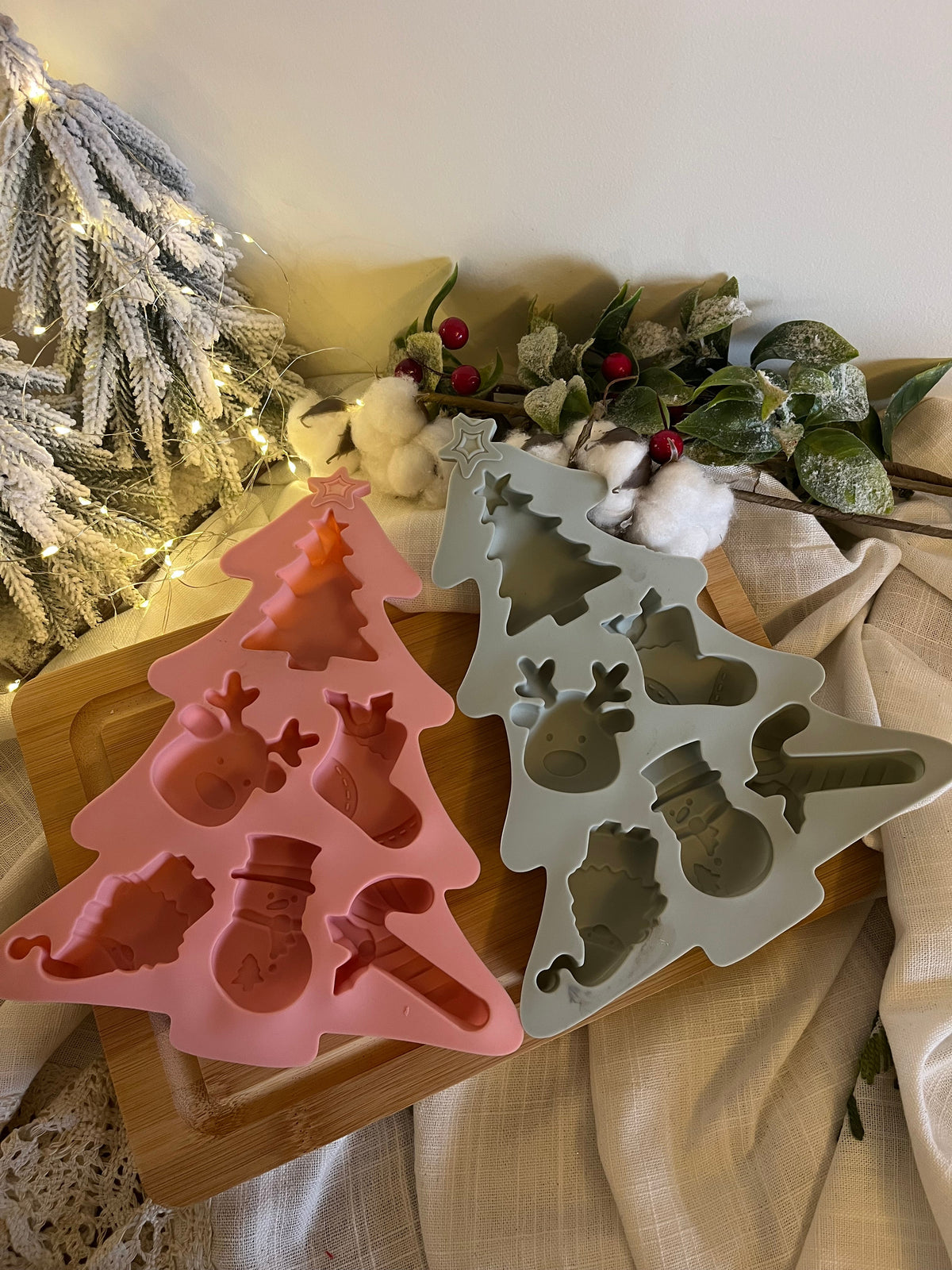 Christmas Silicone Mold With Several Shapes
