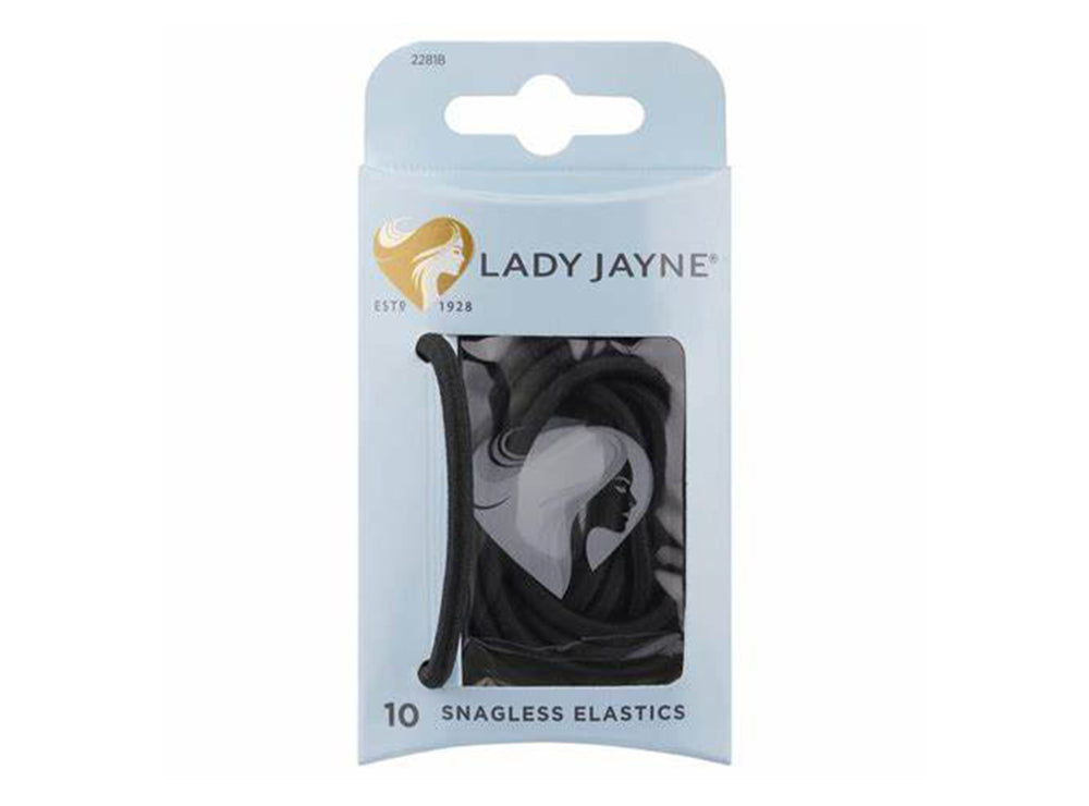 Lady Jayne Snagless Elastics 10 Pieces