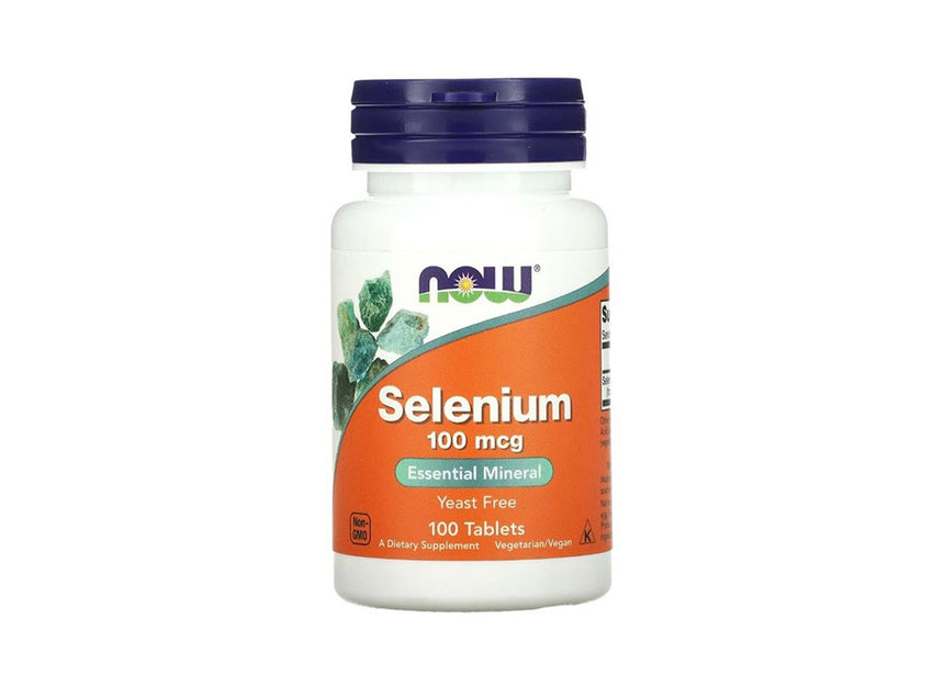 Now Selenium 100mcg 100 Tablets