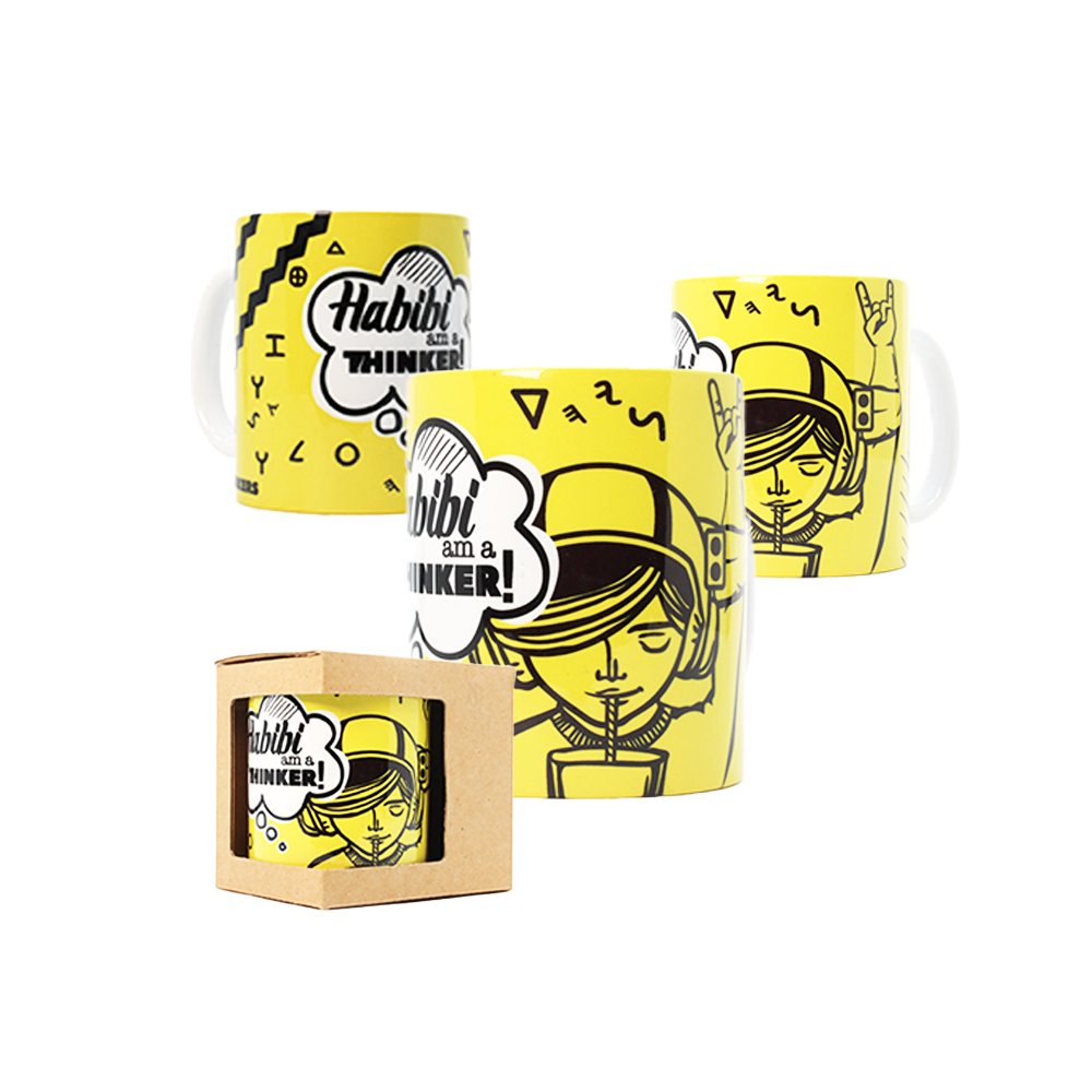 Mug: Habibi Am A Thinker