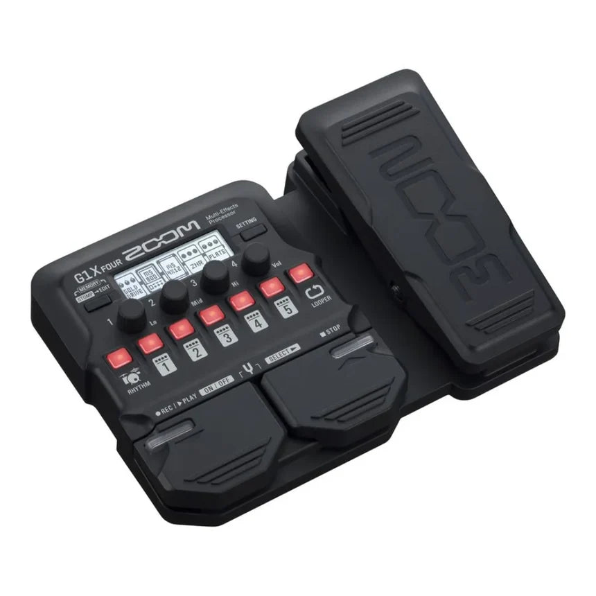 Zoom G1X FOUR Multi-effects Processor with Expression Pedal