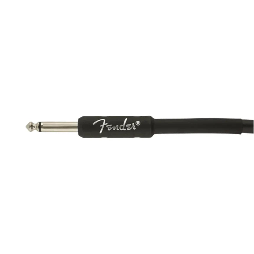 Fender Professional Series Instrument Cable, Straight-Angle, 10', Black