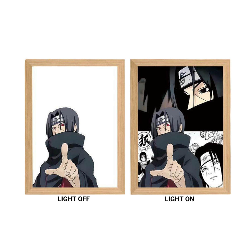 Naruto Itachi Uchiha Light Painting - Nakama Lebanon