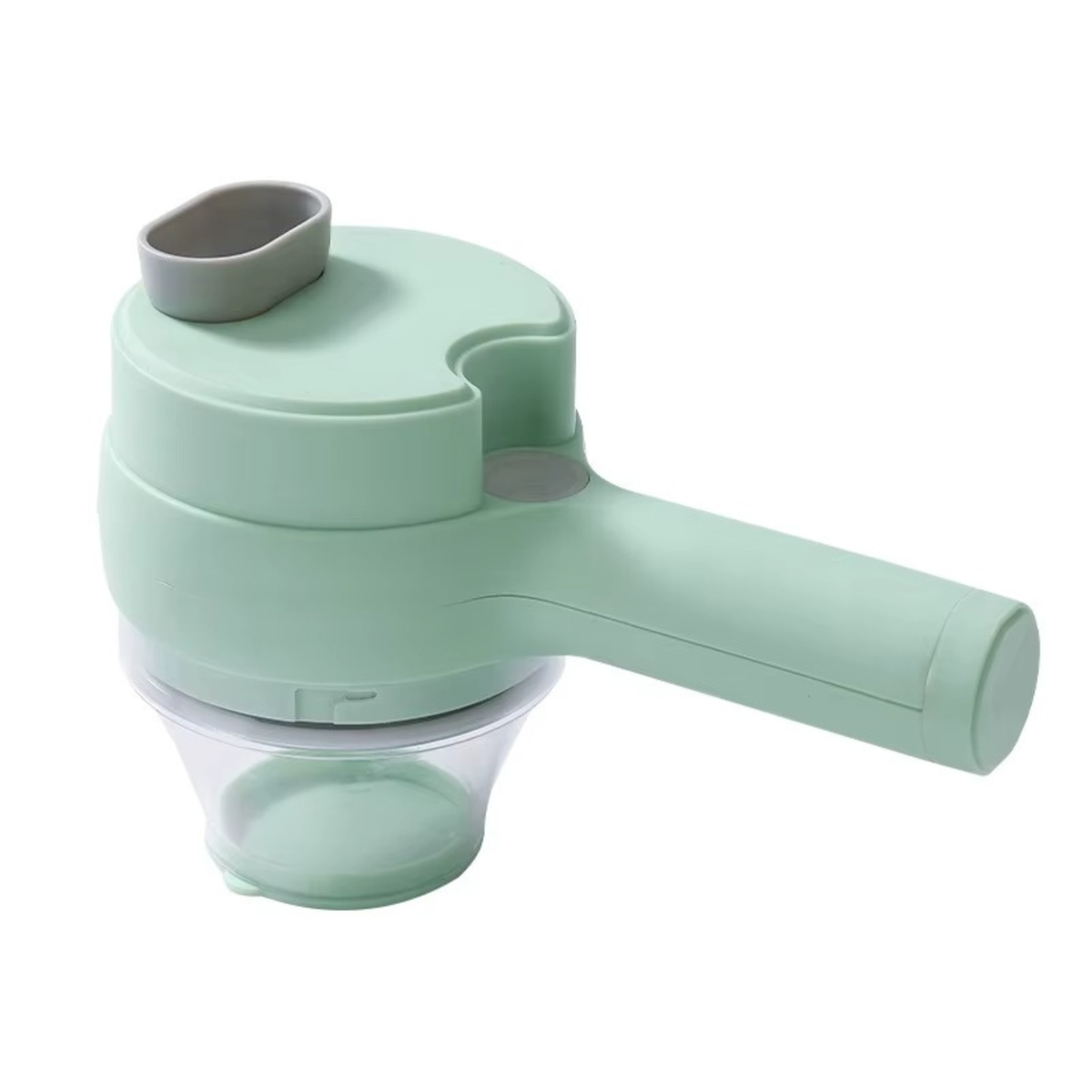 Electric Vegetable Cutter Set with Stainless Blades