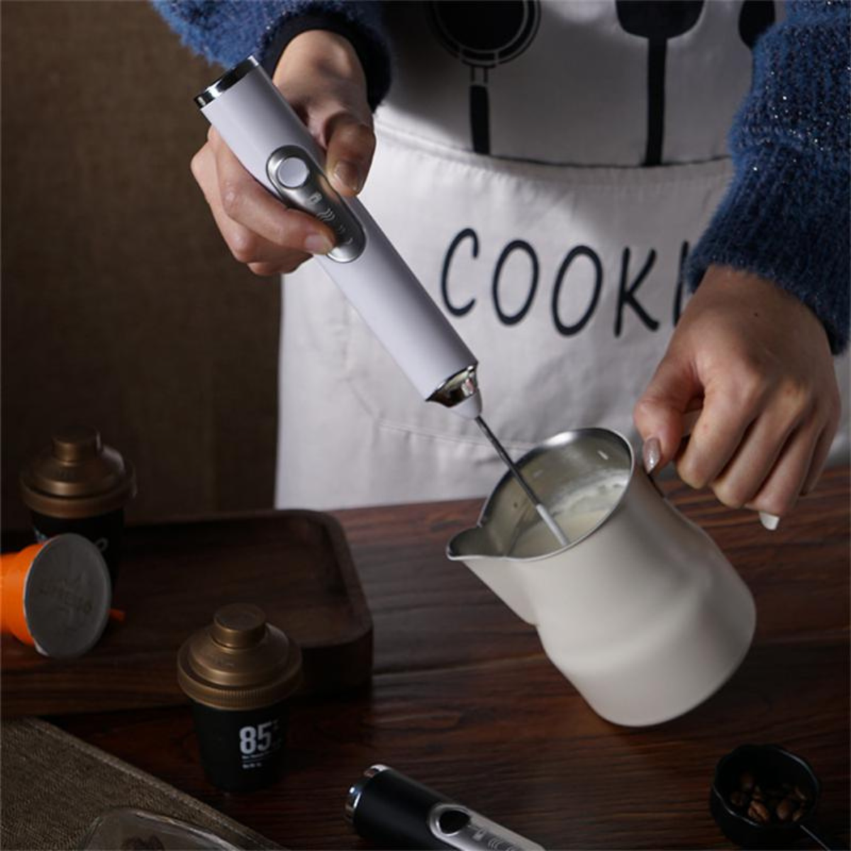 Electric Milk And Coffee Frother