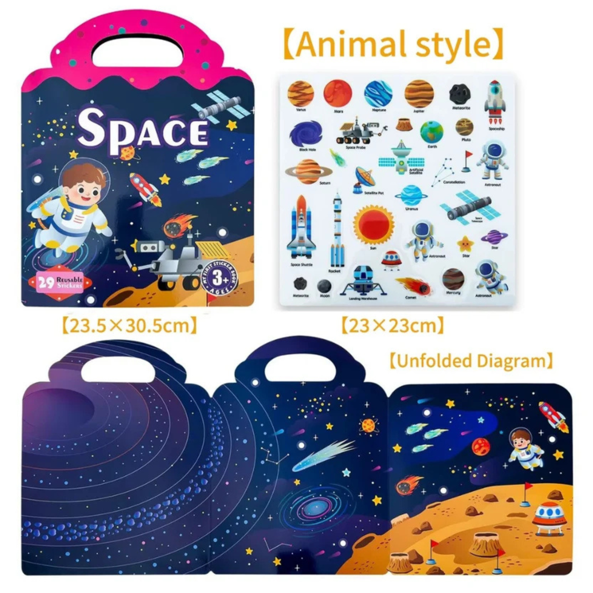 Shockers Reusable Sticker Activity Book