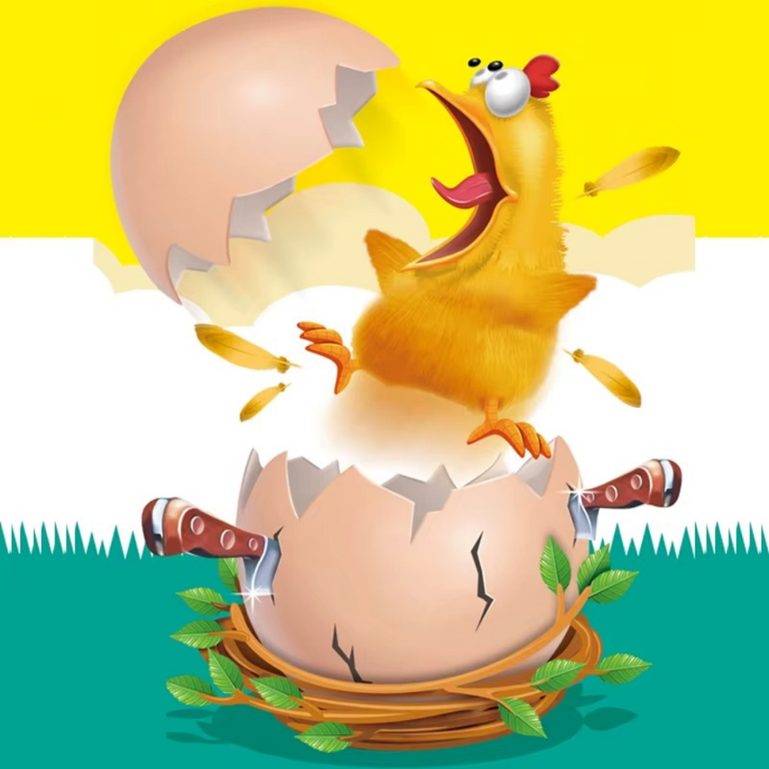 Fright Chick Egg Surprise Game
