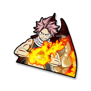 Natsu Dragoneel Fairytale Anime 3D Motion Sticker