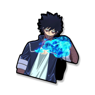 My Hero Academia Dabi 3D Motion Sticker