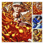 One Piece Admirals 3D Lenticular Poster 29.5x39.5cm - Nakama Lebanon